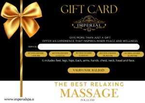 Gift Card Relaxing Massage